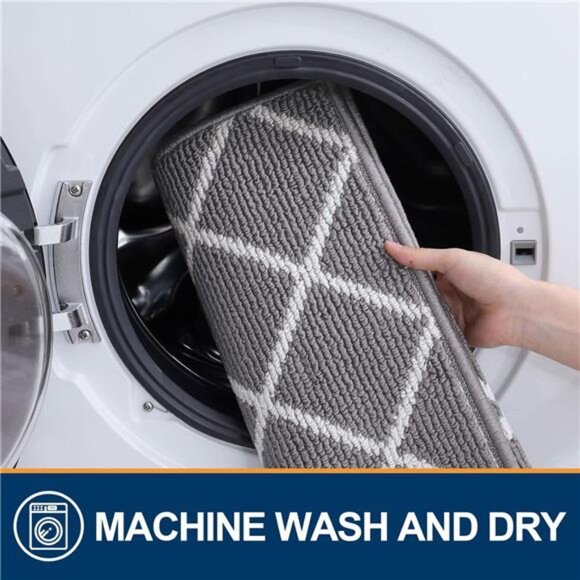 Indoor Door Mat, Dirt Resistant and Absorbent, Low-Profile, Non-Slip, Washable I - Picture 5 of 7